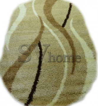 Високоворсний килим Shaggy Lux 6594A hardal-bej - высокое качество по лучшей цене в Украине.