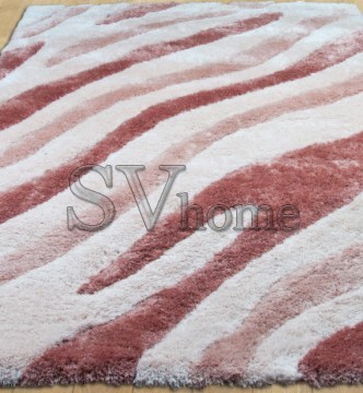 Високоворсний килим Tria 0219 pink - высокое качество по лучшей цене в Украине.