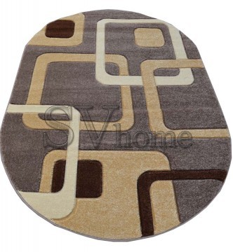 Синтетичний килим SENFONY 2030E d.grey-l.grey - высокое качество по лучшей цене в Украине.