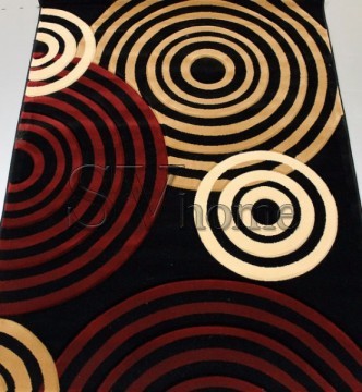 Синтетичний килим Elegant Luxe 0291 Black - высокое качество по лучшей цене в Украине.