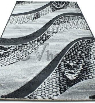 Синтетичний килим Festival 6015A black-anthracite - высокое качество по лучшей цене в Украине.