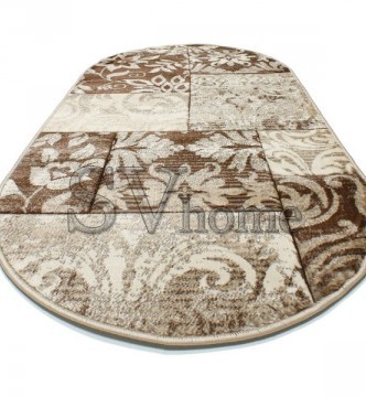 Синтетичний килим Festival 7955A cream-l.brown - высокое качество по лучшей цене в Украине.