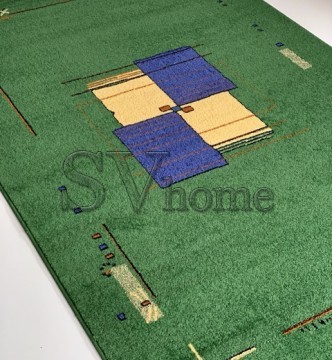 Синтетический ковер FRISE F0657A GREEN - высокое качество по лучшей цене в Украине.