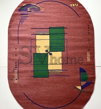 Синтетичний килим FRISE F0657A PINK - высокое качество по лучшей цене в Украине.