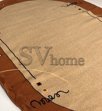 Синтетический ковер FRISE F3127A ORANGE - высокое качество по лучшей цене в Украине.