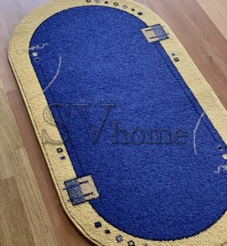 Синтетический ковер FRISE F3127A BLUE - высокое качество по лучшей цене в Украине.