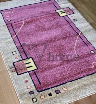 Синтетичний килим FRISE F3127A PINK - высокое качество по лучшей цене в Украине.