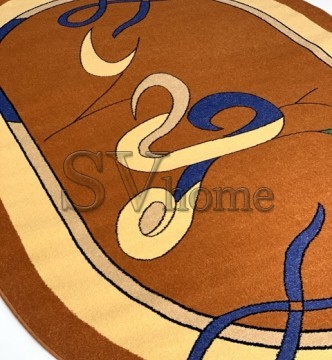 Синтетический ковер FRISE F5247A ORANGE - высокое качество по лучшей цене в Украине.