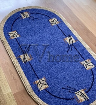 Синтетический ковер FRISE F5804C BLUE - высокое качество по лучшей цене в Украине.