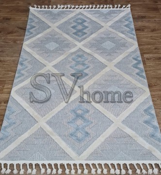 Синтетичний килим GABBANA GL74B L.BLUE - высокое качество по лучшей цене в Украине.