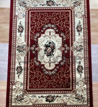 Синтетичний килим Heat-Set 6544A RED - высокое качество по лучшей цене в Украине.