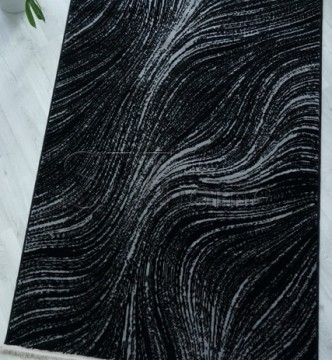 Ковер INSOMNIA D757A D.GREY/BLACK POLYESTER - высокое качество по лучшей цене в Украине.