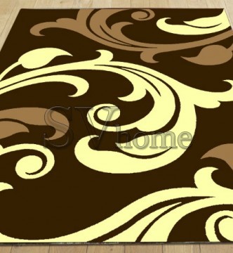 Синтетический ковер Legenda 0313 коричневый - высокое качество по лучшей цене в Украине.