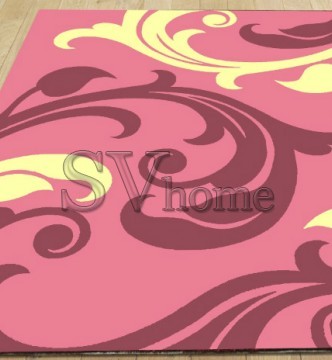 Синтетичний килим Legenda 0313 рожевий - высокое качество по лучшей цене в Украине.