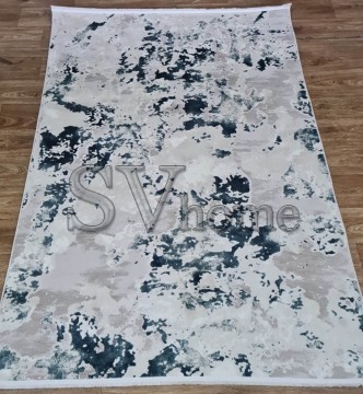 Синтетичний килим LEXA 07601B L.BLUE / CREAM - высокое качество по лучшей цене в Украине.
