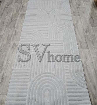 Безворсова килимова доріжка DOLCHE 3606C L.GREY / L.GREY - высокое качество по лучшей цене в Украине.