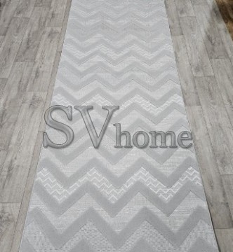 Безворсова килимова доріжка DOLCHE 4037B CREAM / L.GREY - высокое качество по лучшей цене в Украине.