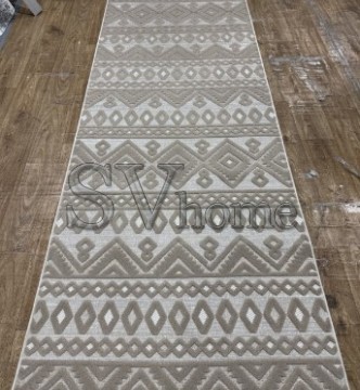 Безворсова килимова доріжка DOLCHE 4198A CREAM / VIZON - высокое качество по лучшей цене в Украине.