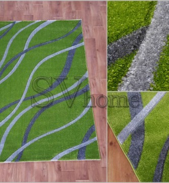 Синтетичний килим Melisa 305 GREEN - высокое качество по лучшей цене в Украине.