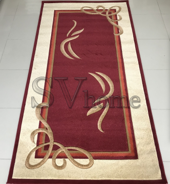 Синтетичний килим Melisa 0222F Red - высокое качество по лучшей цене в Украине.