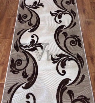 Синтетична килимова доріжка Meral 5027 beige - высокое качество по лучшей цене в Украине.