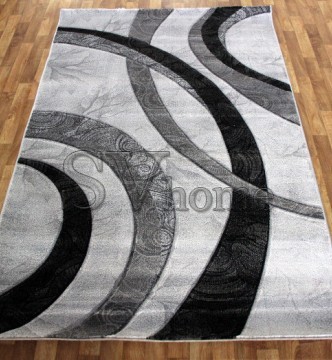 Синтетичний килим Meral 0571 grey - высокое качество по лучшей цене в Украине.