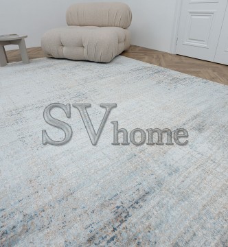 Синтетический ковер MISSHA FT49B blue - grey hb - высокое качество по лучшей цене в Украине.