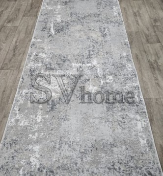 Синтетична килимова доріжка MONOX F031A SILVER / GREY - высокое качество по лучшей цене в Украине.