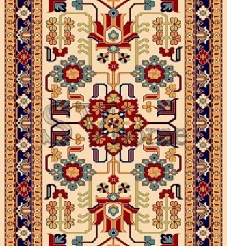 Іранський килим Pazirik Mehraban Creme - высокое качество по лучшей цене в Украине.