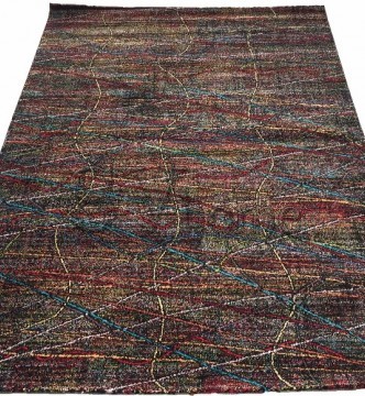 Синтетичний килим Rainbow 14 Colors 4110a Black - высокое качество по лучшей цене в Украине.