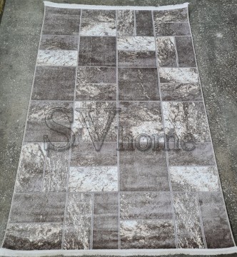 Високоворсний килим Sedef 0024B beige-grey - высокое качество по лучшей цене в Украине.