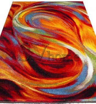 Синтетичний килим Texas Al13A red-orange - высокое качество по лучшей цене в Украине.