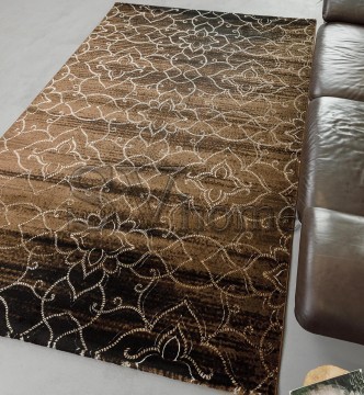 Синтетичний килим Vogue 9854A BLACK-P.L.BEIGE - высокое качество по лучшей цене в Украине.