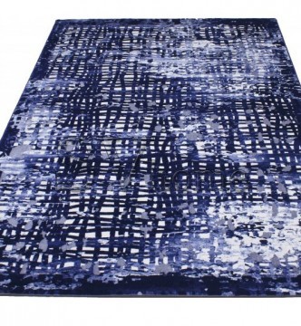 Синтетичний килим Vogue 9881A NAVY-NAVY - высокое качество по лучшей цене в Украине.