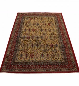Шерстяний килим Kirman 0204 camel red - высокое качество по лучшей цене в Украине.