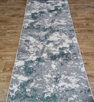 Ковровая дорожка LUXURY 05917A TURQUOISE / D.GREY HB - высокое качество по лучшей цене в Украине.