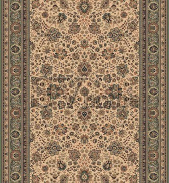 Шерстяной ковер Royal 1561-508 beige-green - высокое качество по лучшей цене в Украине.