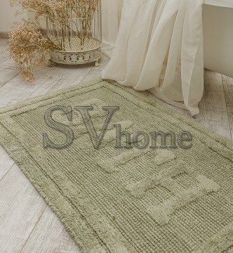 Коврик для ванной Woven Rug 16304 green - высокое качество по лучшей цене в Украине.
