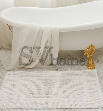 Коврик для ванной Woven Rug 16514 white - высокое качество по лучшей цене в Украине.