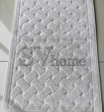 Килим для ванної River Home 001 light grey (комплект килимків: туалет+ванна кімната) - высокое качество по лучшей цене в Украине.