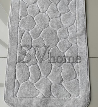 Килим для ванної River Home 002 light grey (комплект килимків: туалет+ванна кімната) - высокое качество по лучшей цене в Украине.