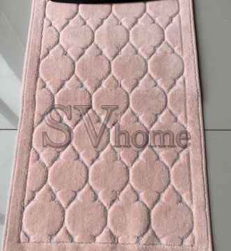 Килим для ванної River Home 004 pudra (комплект килимків: туалет+ванна кімната) - высокое качество по лучшей цене в Украине.