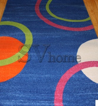 Дитячий килим Daisy Fulya 8495a blue - высокое качество по лучшей цене в Украине.