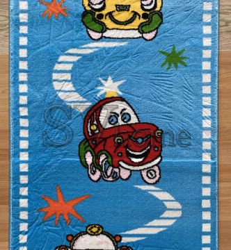 Дитячий килим Kids G011A BLUE - высокое качество по лучшей цене в Украине.