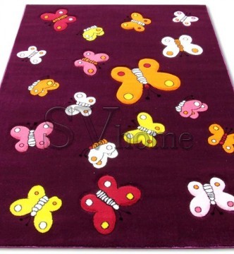 Дитячий килим Kids A667A dark purple - высокое качество по лучшей цене в Украине.