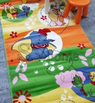Дитячий килим Kids A655A GREEN - высокое качество по лучшей цене в Украине.