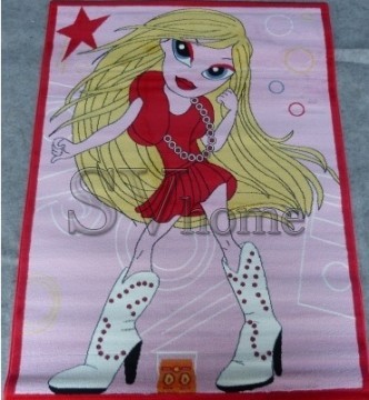 Дитячий килим Kids  B513A PINK - высокое качество по лучшей цене в Украине.