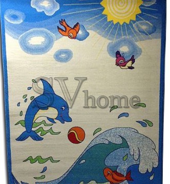 Дитячий килим Kids Reviera 37681-44966 Blue - высокое качество по лучшей цене в Украине.
