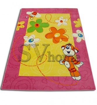 Дитячий килим Kids Reviera 8027-44975 Pink - высокое качество по лучшей цене в Украине.