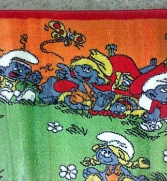 Дитячий килим Kids 5526 , GREEN - высокое качество по лучшей цене в Украине.
